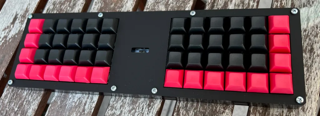 Adox ortholinear keyboard