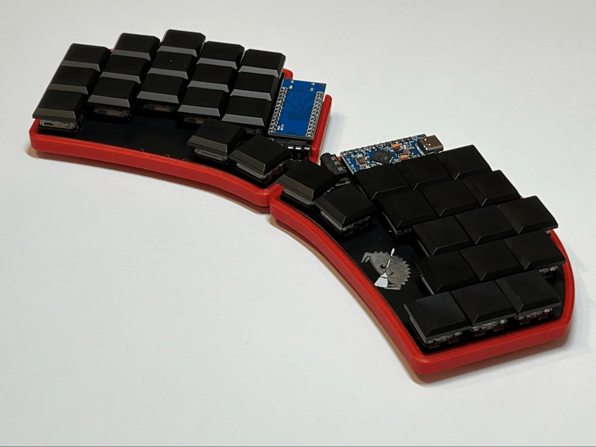 Ferris Sweep ready to type